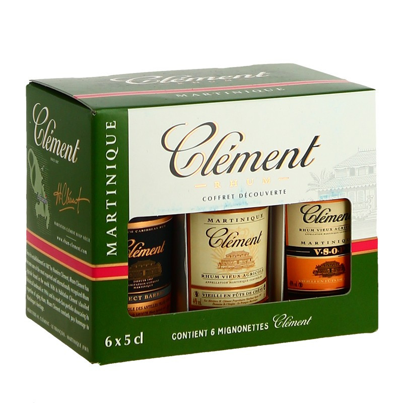 Coffret mignonettes Rhums – Distillerie Chatel