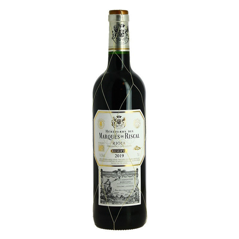 achat Marques de Riscal Rioja Réserve 2019 Vin Rouge Espagnol