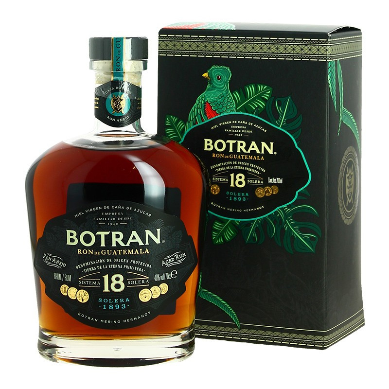 Botran Solera 18 rhum du Guatemala