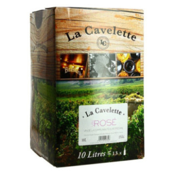 photo Bib Cavelette Rose Igp Coteaux de Peyriac