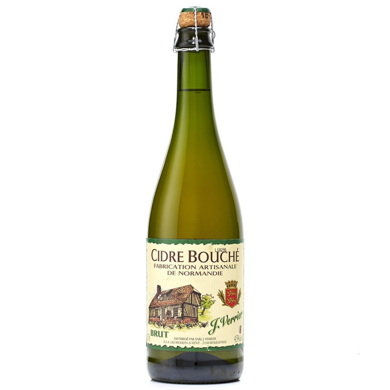 Cidre Bouché Brut Cidre Artisanal Normand par Verrier