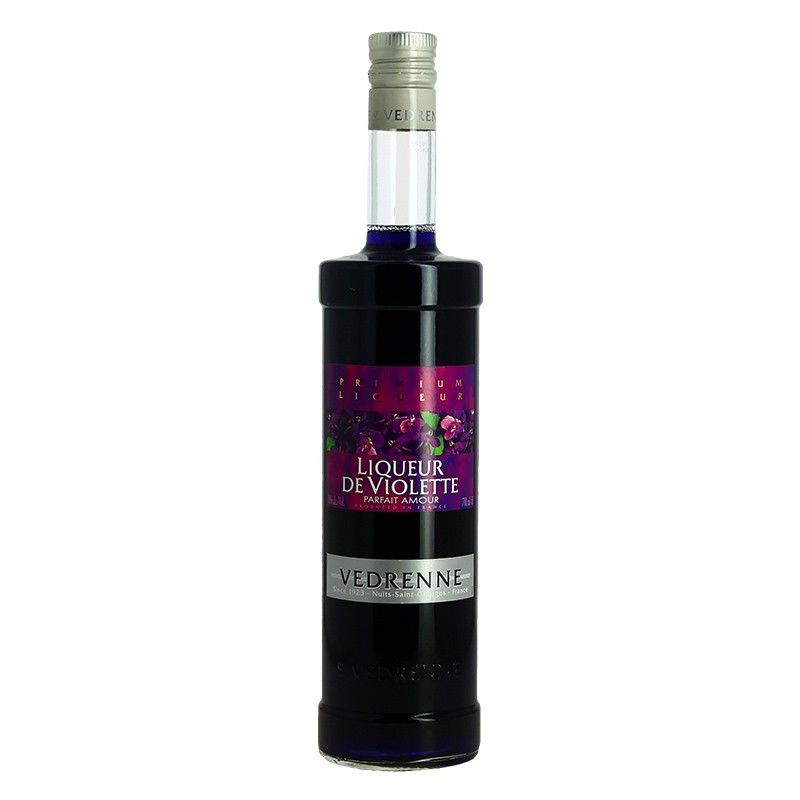 Liqueur de violette de la distillerie Vedrenne