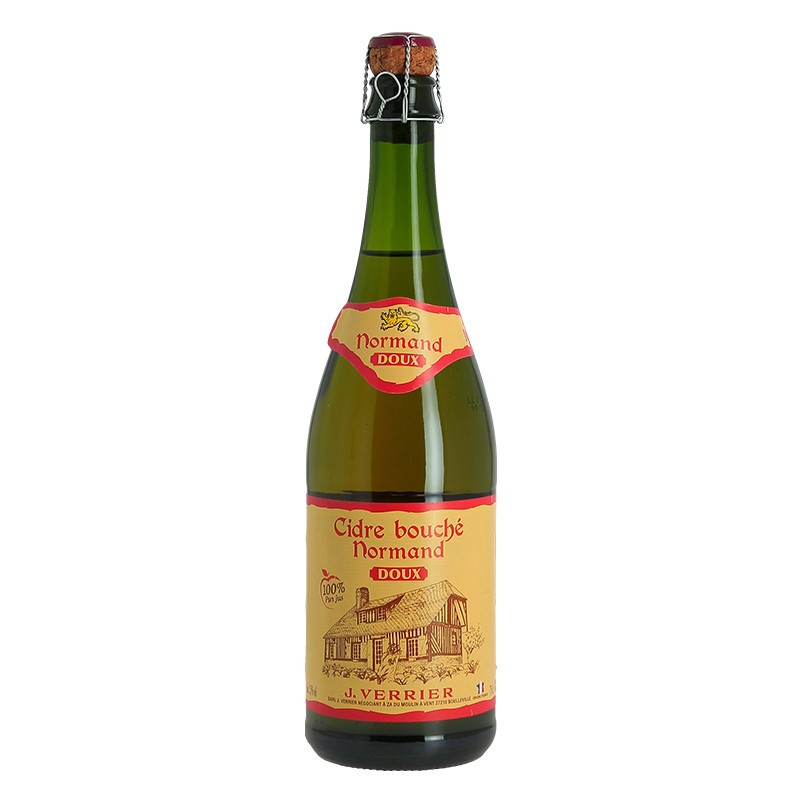 Cidre Bouché Brut Cidre Artisanal Normand par Verrier