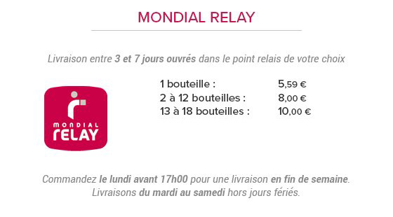 transport et livraisons mondial relay